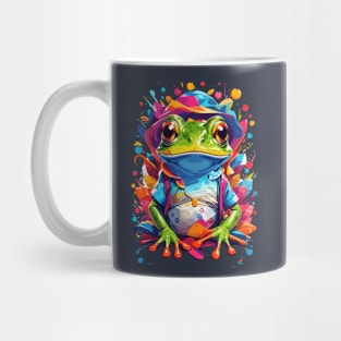 Vibrant Frog Mug